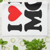 I LIEBE MEINE MAMA HANDTUCH (Gefaltet)