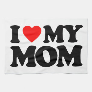 I LIEBE MEINE MAMA HANDTUCH