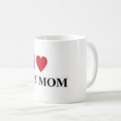 I Liebe meine Mama Kaffeetasse (VorderseiteRechts)
