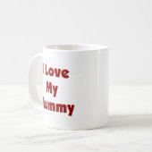 I Liebe meine Mama Kaffeetasse (Vorderseite Links)