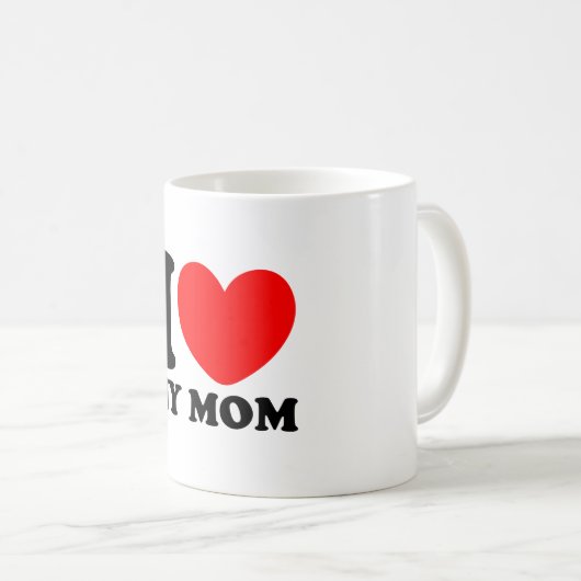 I Liebe meine Mama Kaffeetasse (VorderseiteRechts)