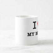 I Liebe meine Mama Kaffeetasse (Mittel)