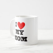 I Liebe meine Mama Kaffeetasse (Vorderseite Links)