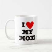 I Liebe meine Mama Kaffeetasse (Links)