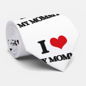 I Liebe meine Mama Krawatte (Gerollt)
