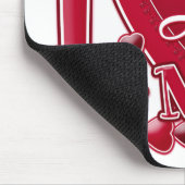 I Liebe Meine Mama rot - Herz Mousepad (Ecke)