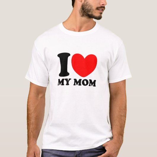 I Liebe meine Mama T-Shirt (Vorderseite)