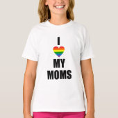 I LIEBE MEINE MAMAS T - SHIRT (Vorderseite)