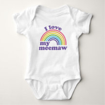 I Liebe Meine Meemaw - Niedlicher Regenbogen