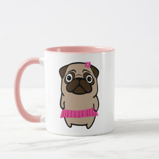 I Liebe meine Mops-Kaffee-Tasse Tasse