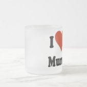I Liebe meine Munchkin mattierte Kaffee-Tasse Mattglastasse (Mittel)
