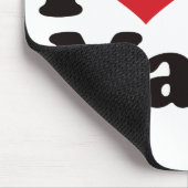 I Liebe meine Mutter Mousepad (Ecke)