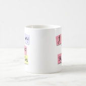 I LIEBE MEINE NEUEN KLEBRIGEN ANMERKUNGEN KAFFEETASSE (Mittel)