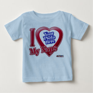 I Liebe Meine Nickerchen - Foto Baby T-shirt