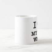 I Liebe meine Ölquelle Kaffeetasse (Mittel)