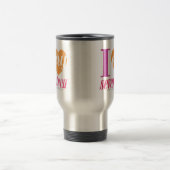 I Liebe meine Orange 17 Reisebecher (Mittel)