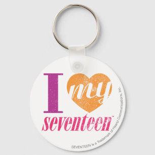 I Liebe meine Orange 17 Schlüsselanhänger