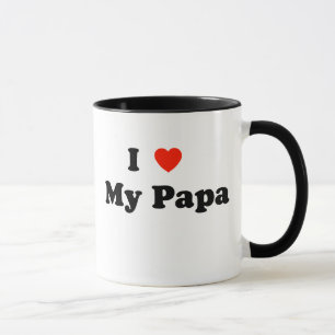 I Liebe meine Papa-Tasse Tasse