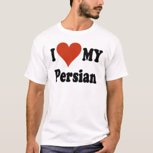 I Liebe meine persische Katzen-Waren T-Shirt