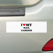 I Liebe meine Post-Fördermaschine Autoaufkleber (Auf Auto)