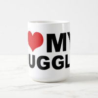 I Liebe MEINE Puggle Tasse