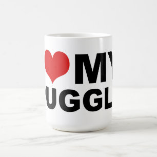 I Liebe MEINE Puggle Tasse