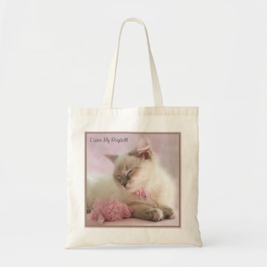 I Liebe meine Ragdoll Tasche (Vorne)