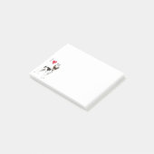 I Liebe meine Rat Terrier Post-it Klebezettel (angewinkelt)