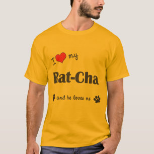I Liebe meine Ratte-Cha (männlicher Hund) T-Shirt
