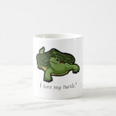 I Liebe meine Schildkröte Kaffeetasse (Mittel)