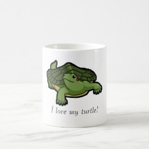 I Liebe meine Schildkröte Kaffeetasse