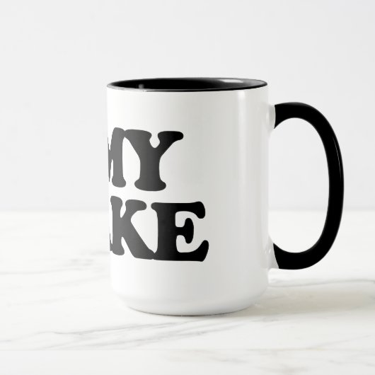 I LIEBE MEINE SCHLANGE TASSE (Rechts)
