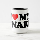 I LIEBE MEINE SCHLANGE TASSE (Zentrum)