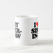 I LIEBE MEINE SCHWÄGERIN KAFFEETASSE (Mittel)