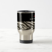 "I Liebe Meine Schwiegermutter" Dazzling Zebra Pri Reisebecher (Mittel)