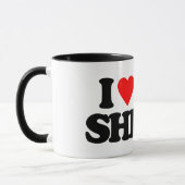 I LIEBE MEINE SPITZMAUS TASSE (Links)