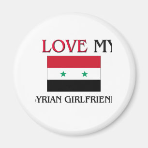 I Liebe meine syrische Freundin Magnet