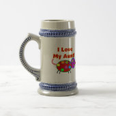 I Liebe meine Tante Bierglas (Links)