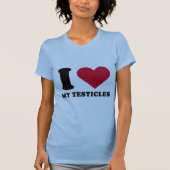 I Liebe meine Testikel T-Shirt (Vorderseite)