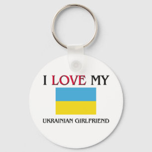 I Liebe meine ukrainische Freundin Schlüsselanhänger