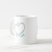 I Liebe meine Vater-Tasse Kaffeetasse (Vorderseite Links)