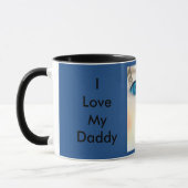 I Liebe meine Vati Babyface Tasse (Links)