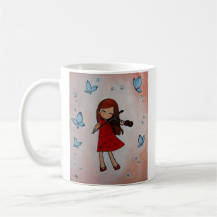 I Liebe meine Violine Kaffeetasse