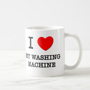 I Liebe meine Waschmaschine Kaffeetasse