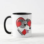 I Liebe meine Whippet Tasse (Links)