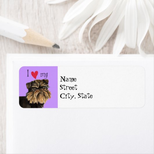 I Liebe meiner Brüssel Griffon (Insitu)