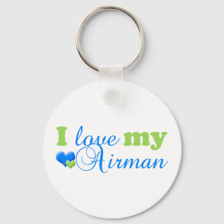 I Liebe meines Airman-Schlüsselanhängers Schlüsselanhänger
