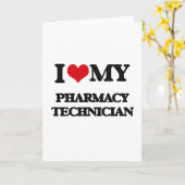 I Liebe meines Apothekers Karte (Gelbe Blume)