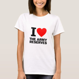 I Liebe meines Armeereservats T-Shirt