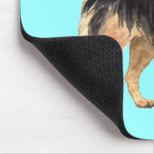 I Liebe meines belgischen Tervuren Mousepad (Ecke)